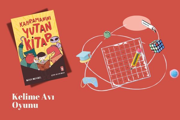 Kahramanını Yutan Kitap - Kelime Avı Oyunu